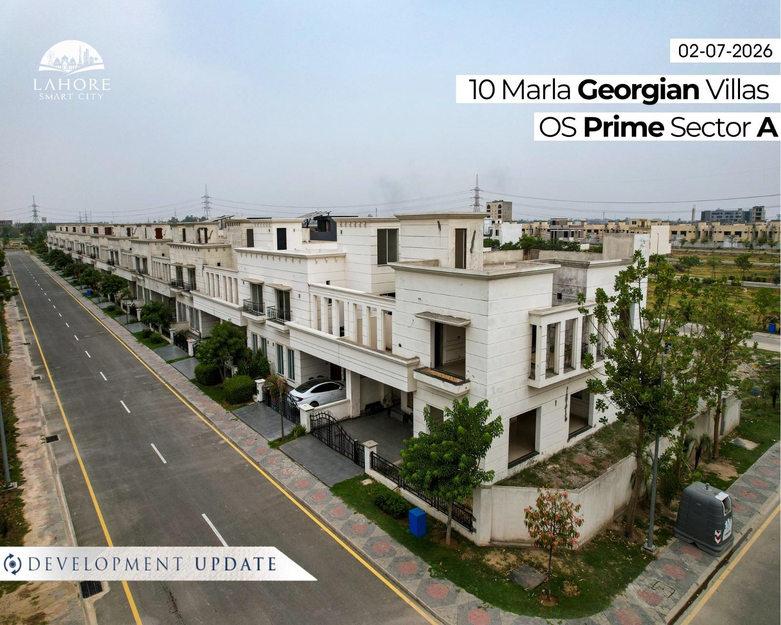 10 Marla georgian Villas OS Prime Sector A 