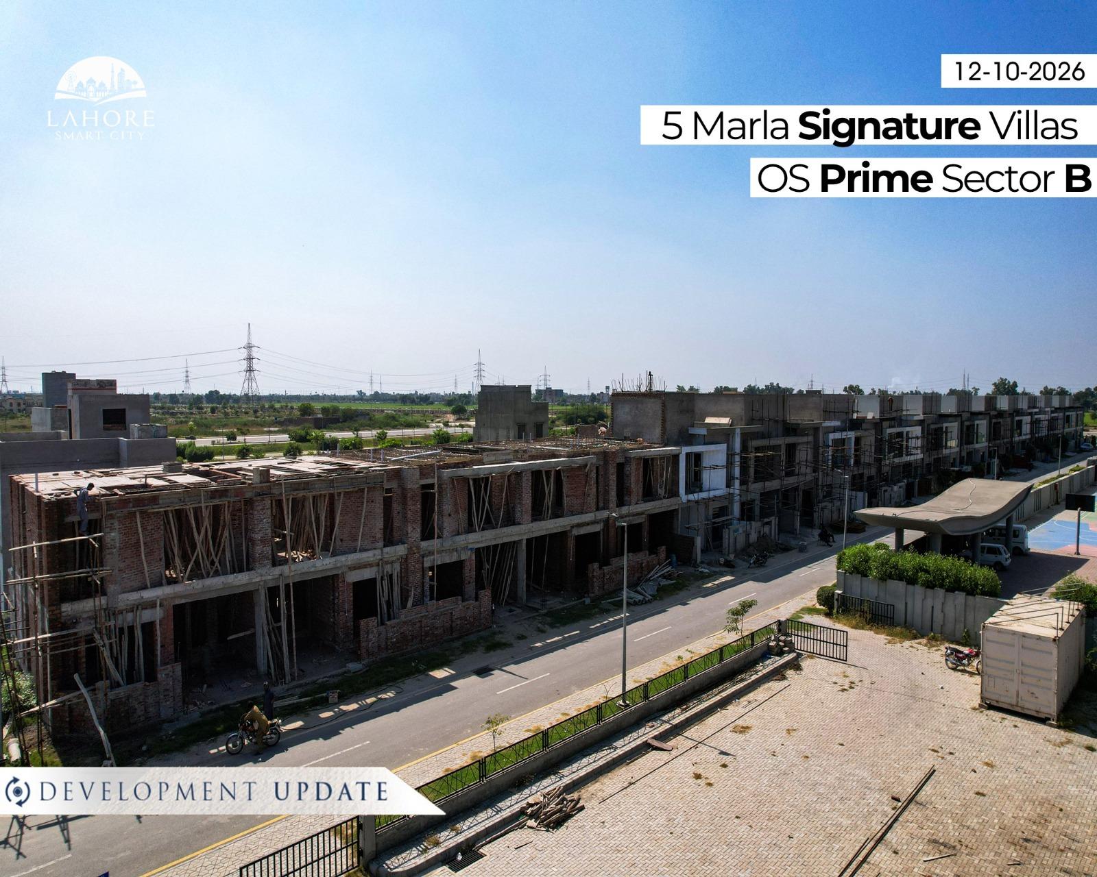 5 Marla Signature Villas OS Prime Sector B 