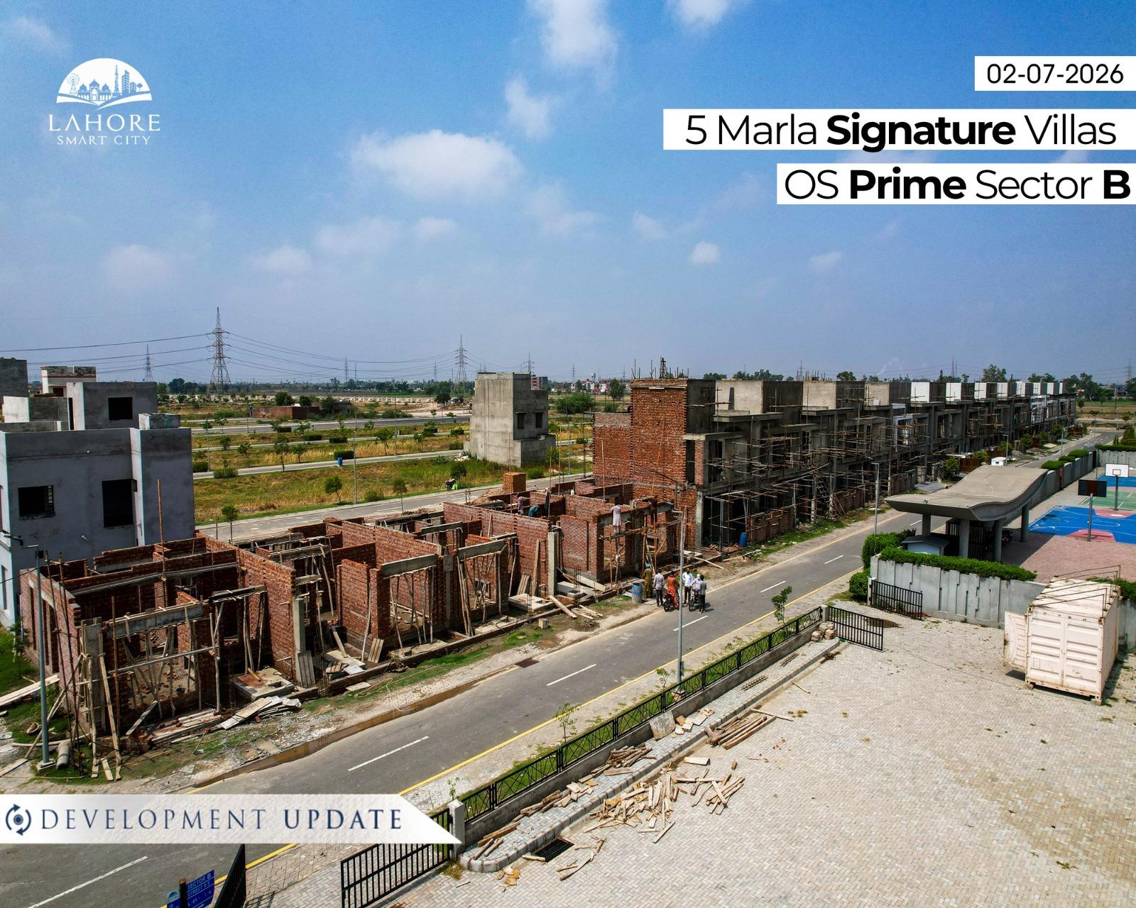 5 Marla signature Villas OS Prime Sector B 