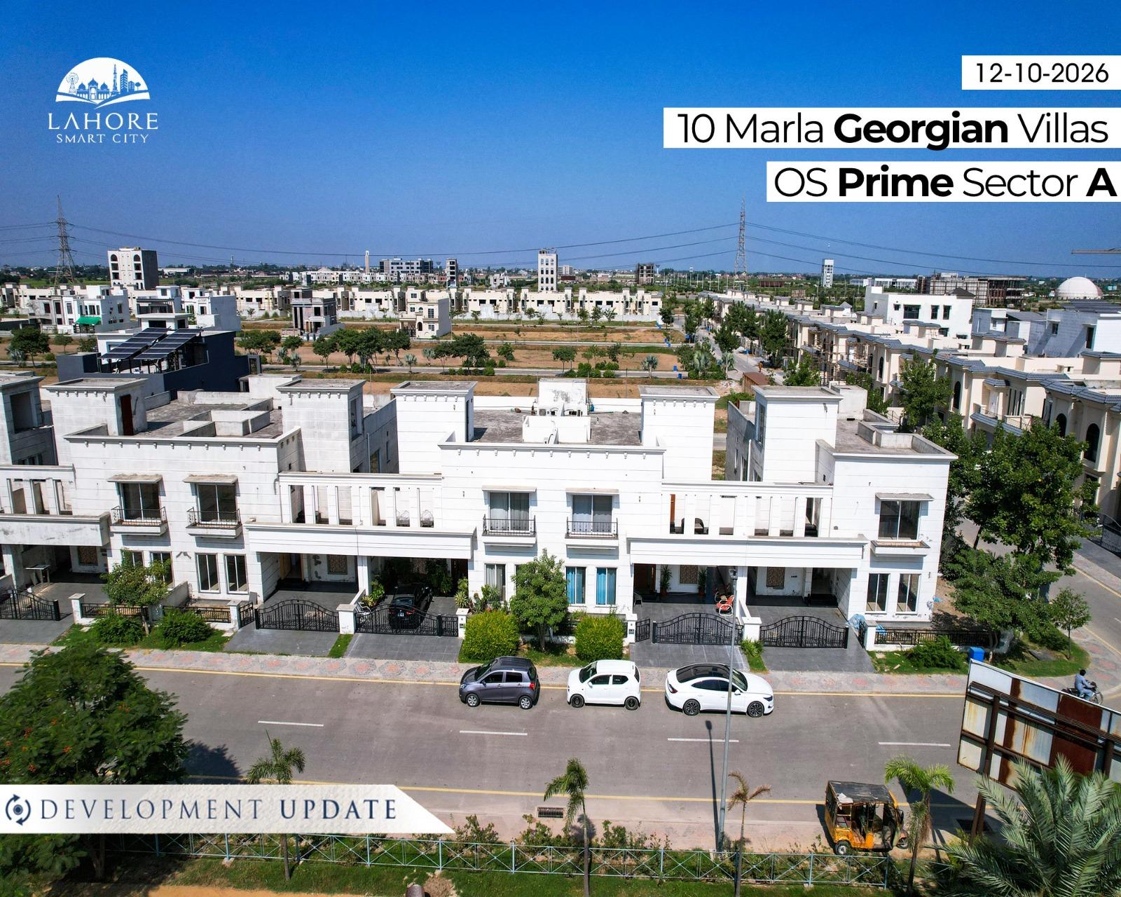 10 Marla georgian villas OS prime Sector A 