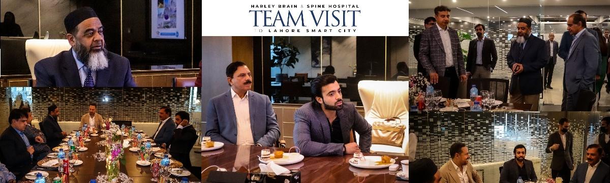 Harley Brain & Spine Hospital Team Visit Lahore Smart City Office