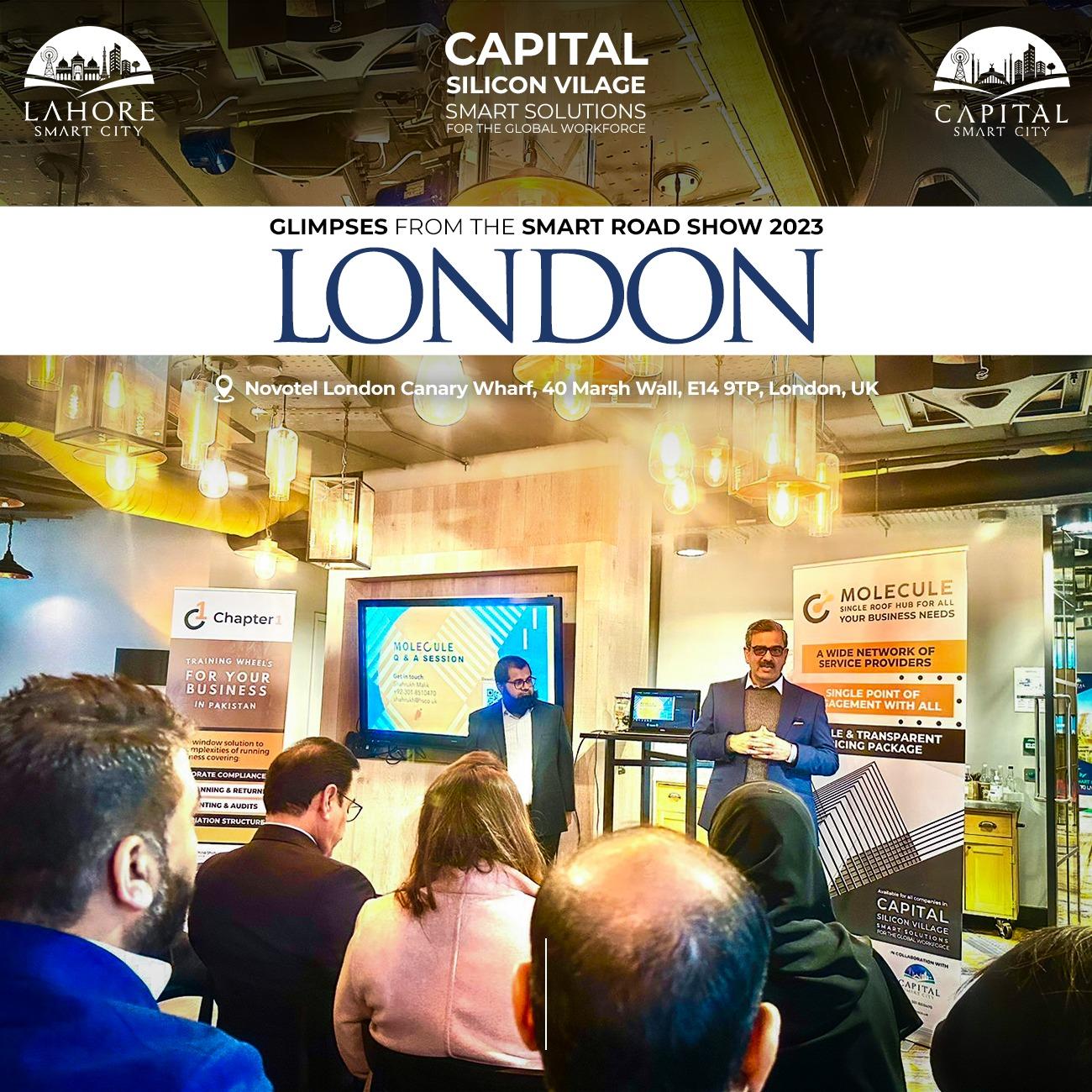 Smart Road Show on Capital Silicon Village London 2023