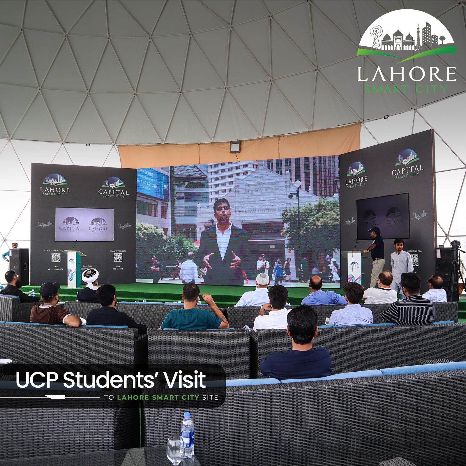 UCP students visit to the Lahore Smart City