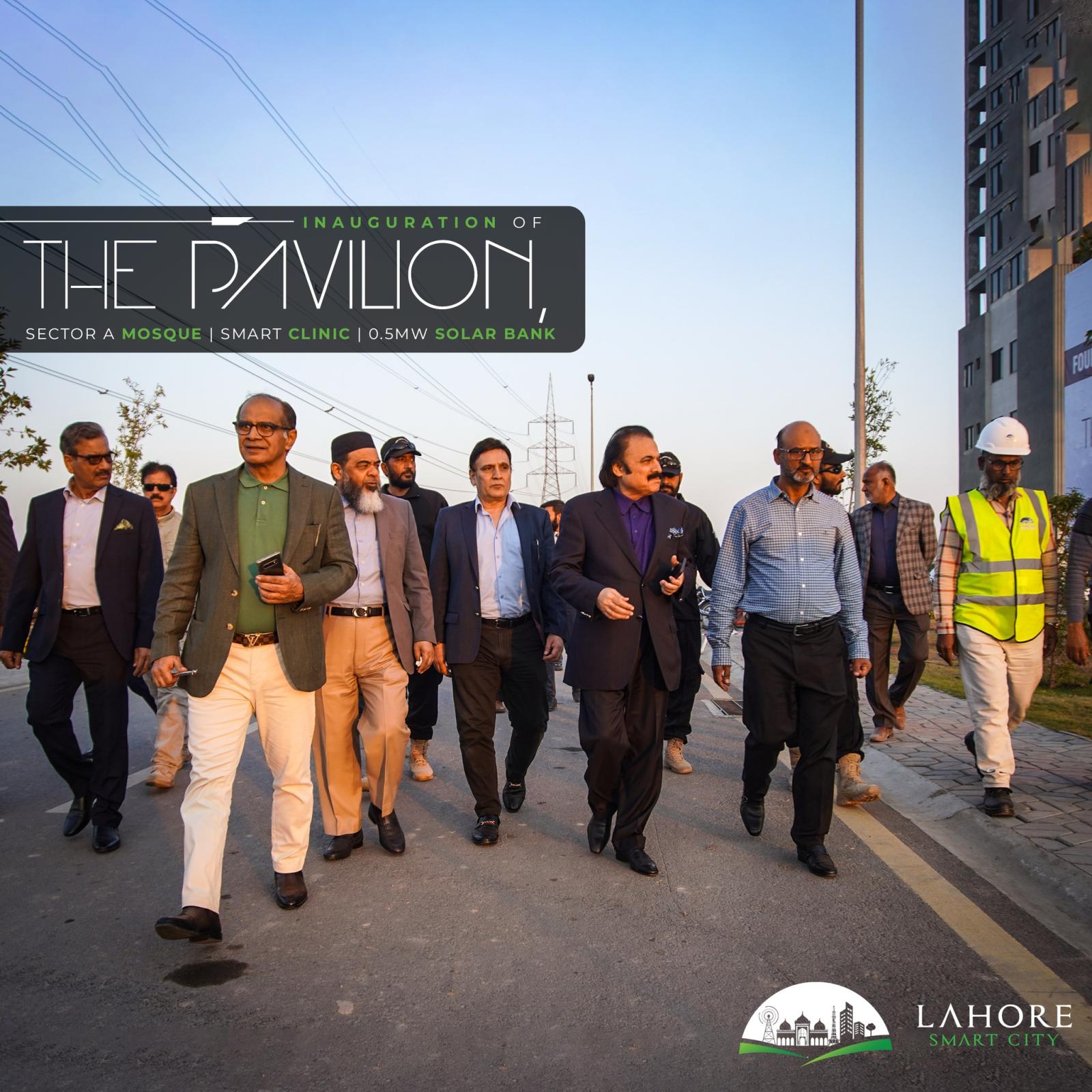 Inauguration of The Pavilion Sector A Mosque | Smart Clinic | 0.5MW Solar Bank