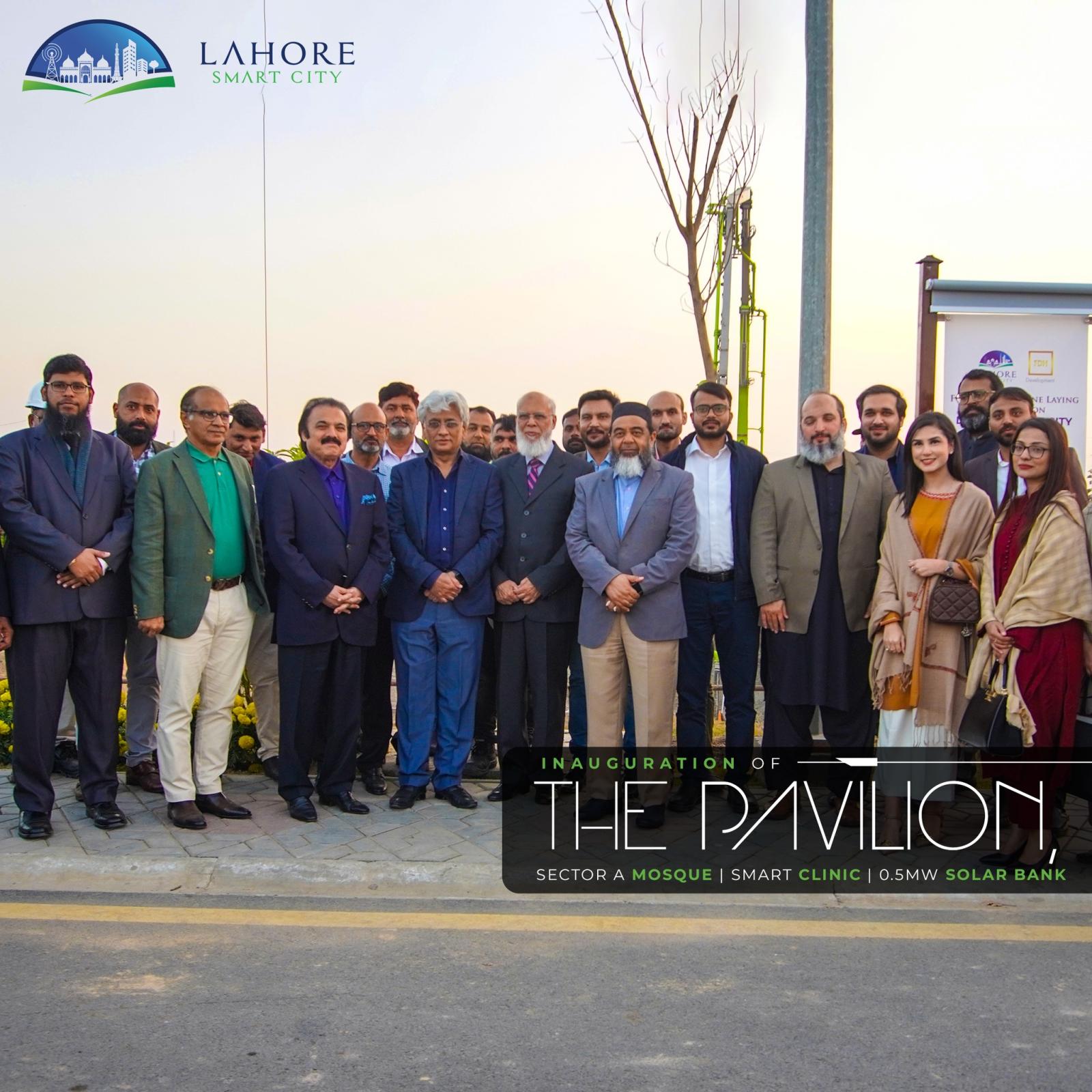 Inauguration of The Pavilion Sector A Mosque | Smart Clinic | 0.5MW Solar Bank